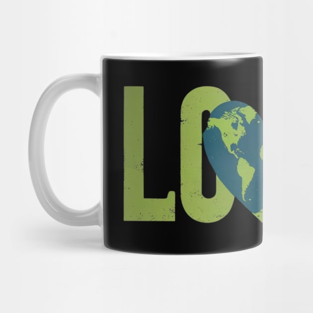 Love Earth Day by Creatifly Graphic Tees